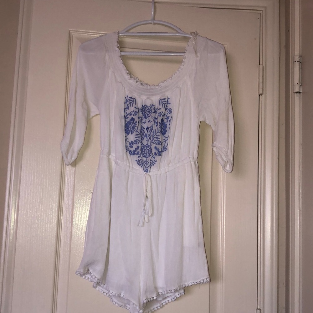 White Romper